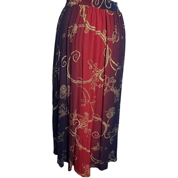 Vintage Carole Little Petites Size 4 Boho Jacket Blouse & Skirt Set - Picture 11 of 16